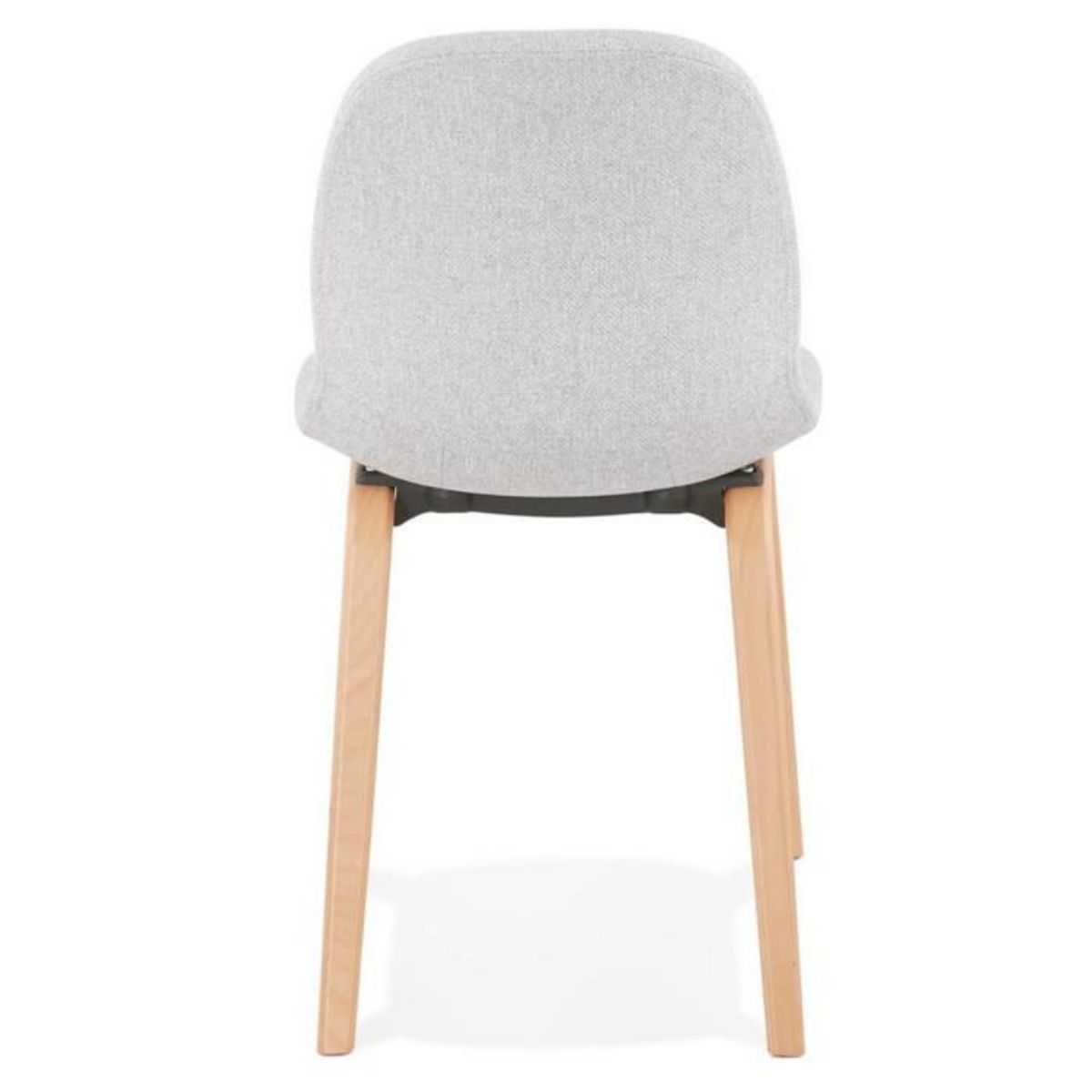 Paris Prix Chaise Design en Tissu  Tikel  81cm Gris & Naturel