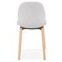 Voir la diapositive 5 : Paris Prix Chaise Design en Tissu  Tikel  81cm Gris & Naturel