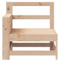 Voir la diapositive 4 : VIDAXL Canape de jardin accoudoir avec table d'appoint bois massif pin
