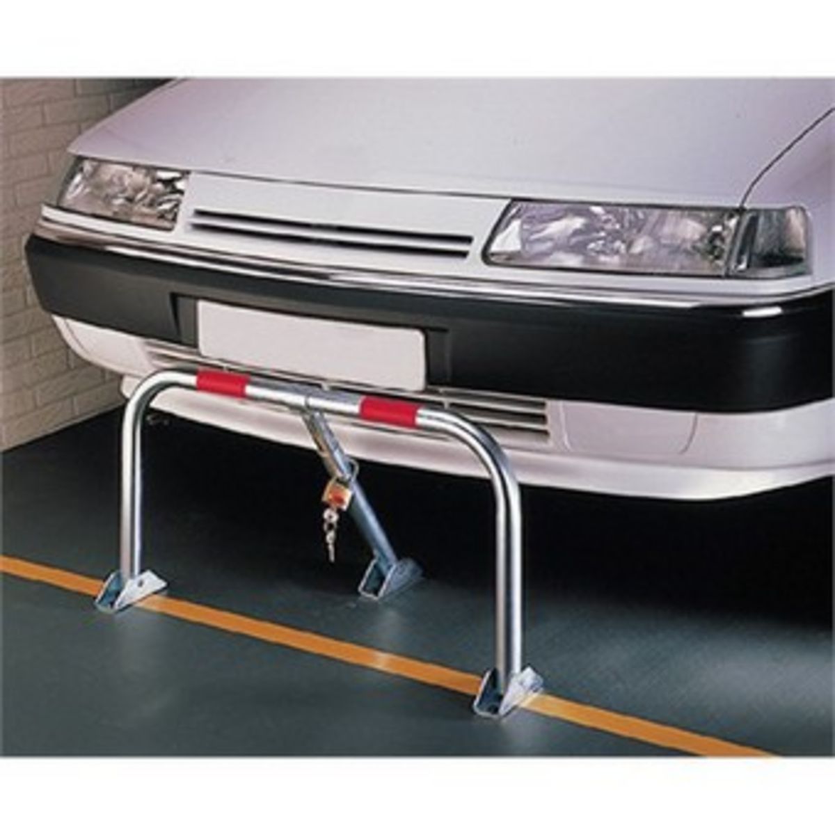 MOTTEZ Barrière de parking rabattable 