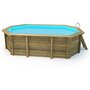 Voir la diapositive 3 : Habitat et Jardin Piscine bois   Brazilia    5.86 x 3.86 x 1.20 m - Bâche à bulles  180 µ - Bâche hiver  280 g/m²