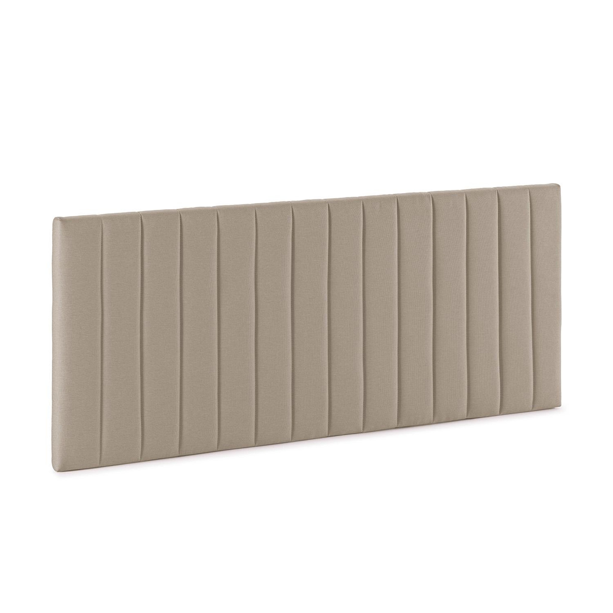 VS VENTA-STOCK Tête de lit tapissée Eris 140x60 cm Beige