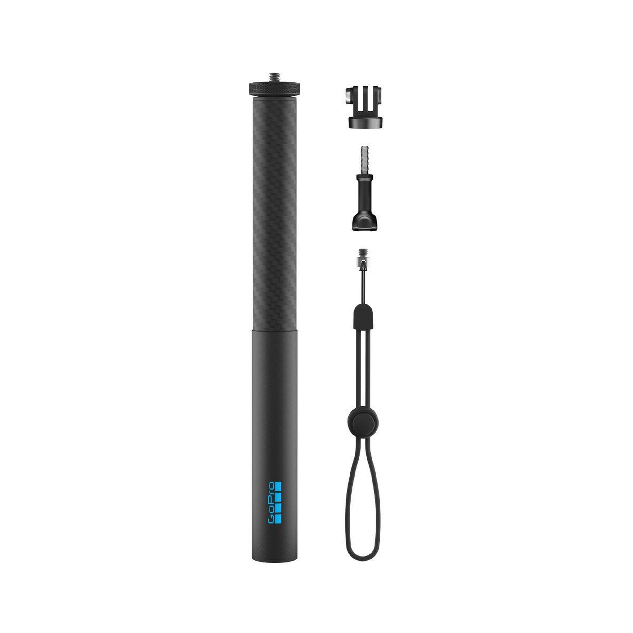Voir la diapositive 2 : GOPRO Perche 1m carbon fiber extension pole