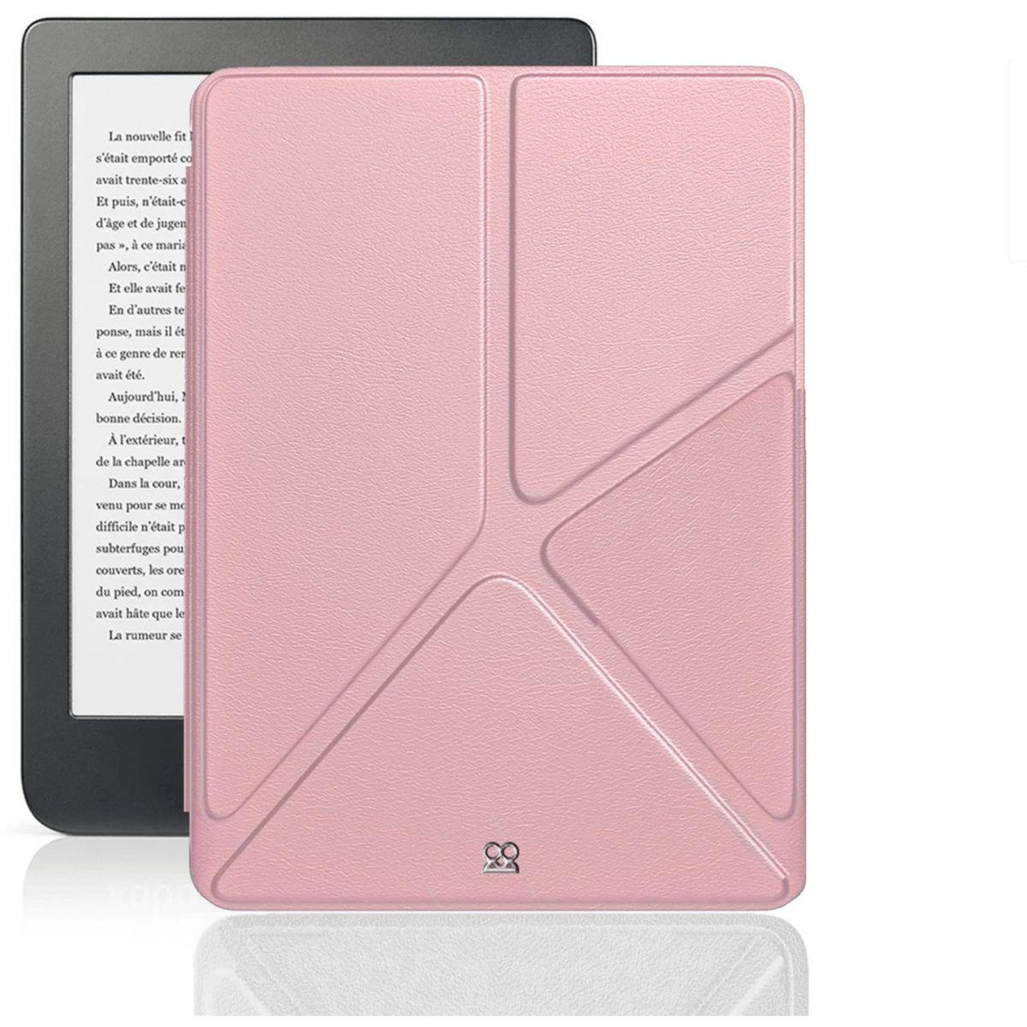 IBROZ Etui origami kindle paperwhite 2021 rose