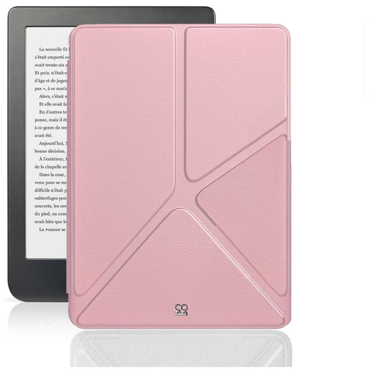 IBROZ Etui Origami Kindle Paperwhite 2021 Rose
