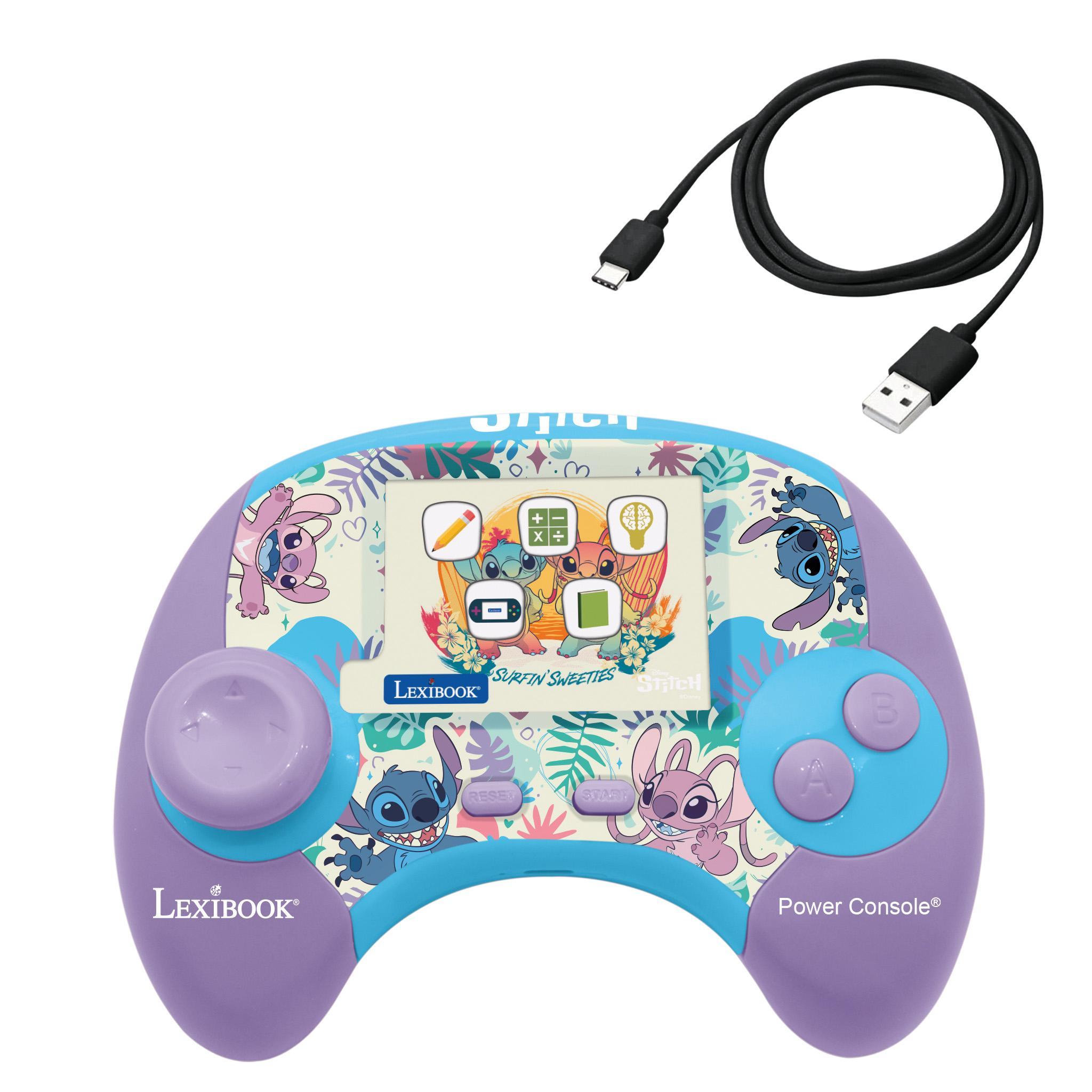 Lexibook Console de jeux Bilingue Stitch (FR/EN)