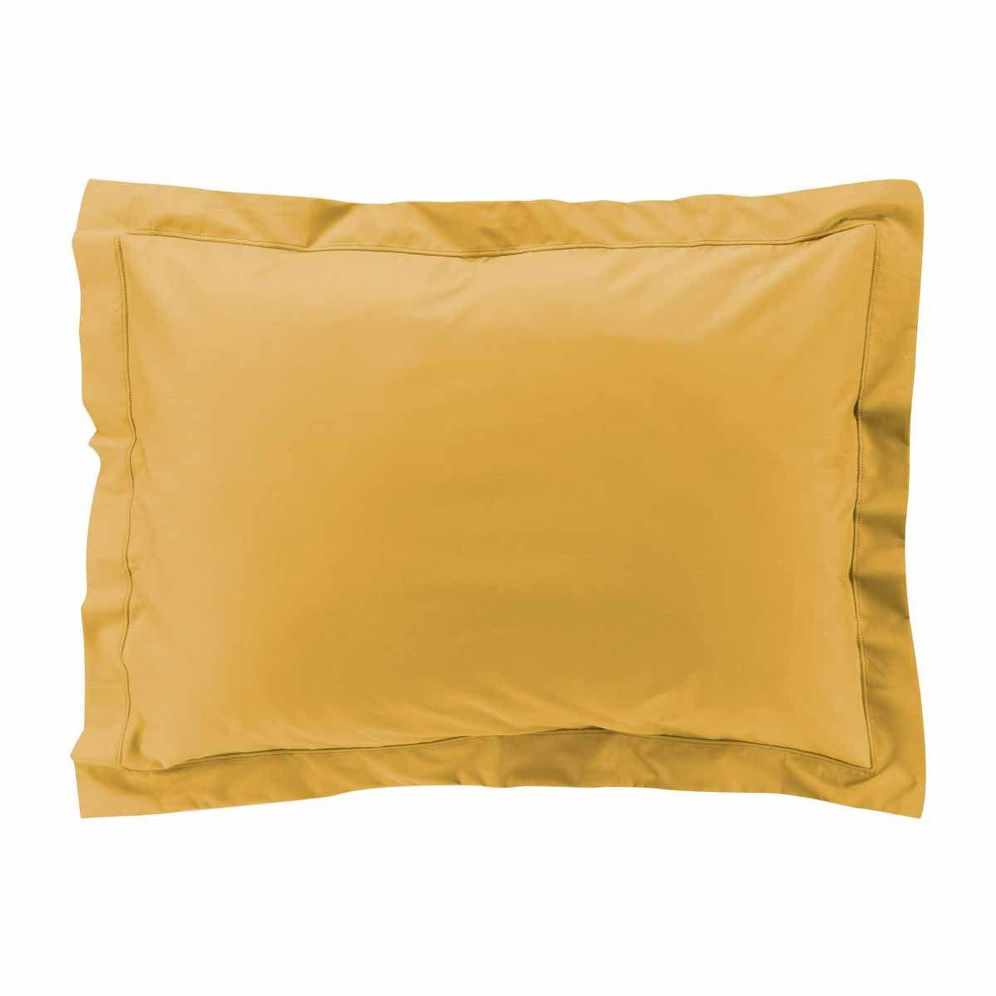 Voir la diapositive 1 : Douceur d'Intérieur Taie d'oreiller  percaline  50x70cm miel