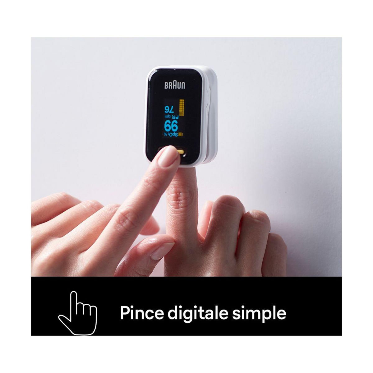 BRAUN Oxymètre de pouls YK-81CEU