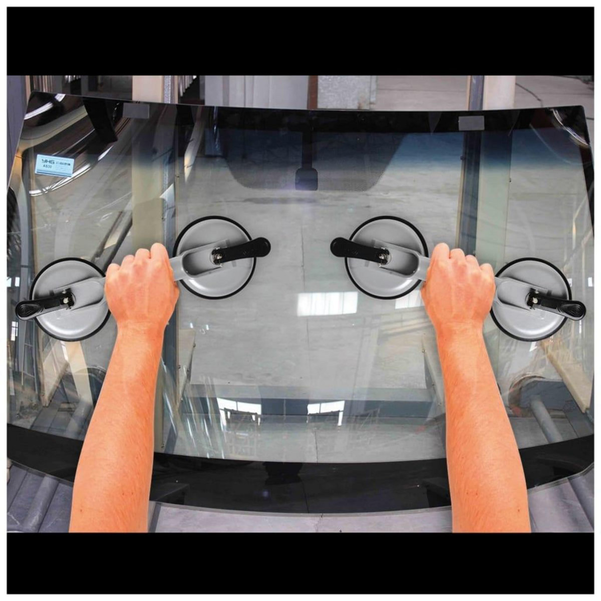 PROPLUS ProPlus Appareil de levage a vide avec 2 ventouses Aluminium