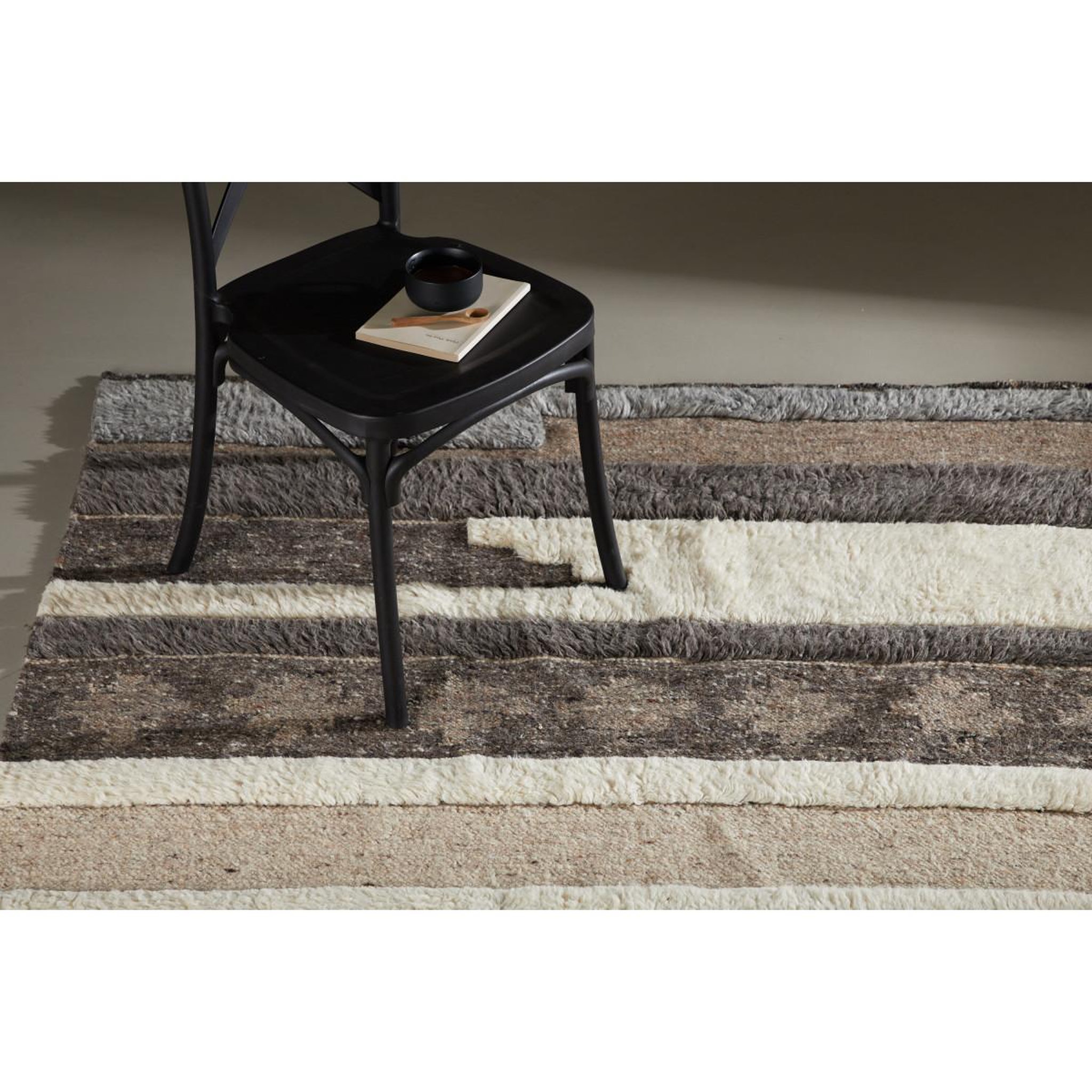 Voir la diapositive 5 : Paris Prix Tapis déco en laine  vincent  160x230cm multicolore