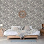 Voir la diapositive 1 : DUTCH WALLCOVERINGS DUTCH WALLCOVERINGS Papier peint Onyx Gris fonce
