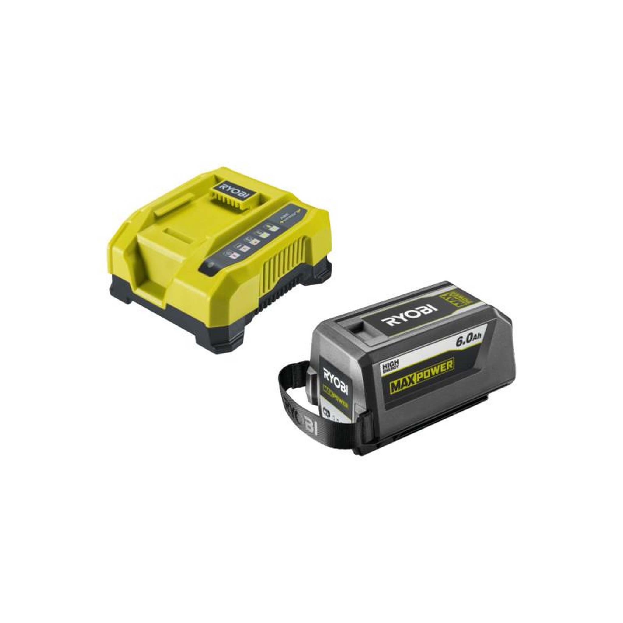 Ryobi Batterie RYOBI - RY36BK60B-160 - 36V Max Power - 6.0Ah - 1 Chargeur rapide