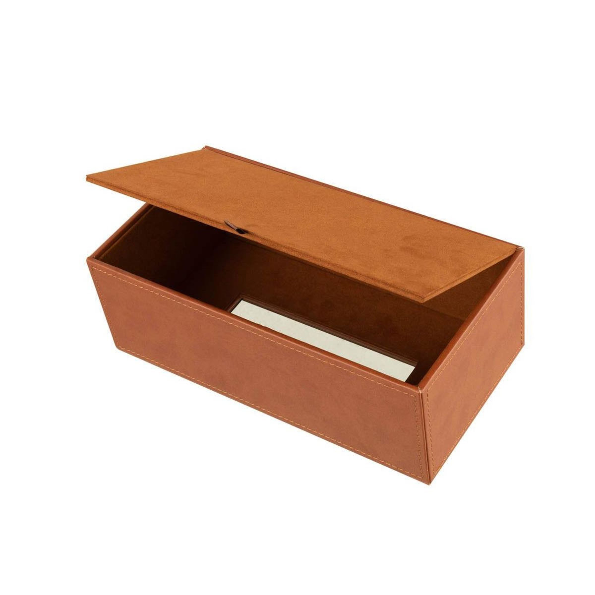 Paris Prix Boîte à Mouchoirs  Ezra  25cm Cognac