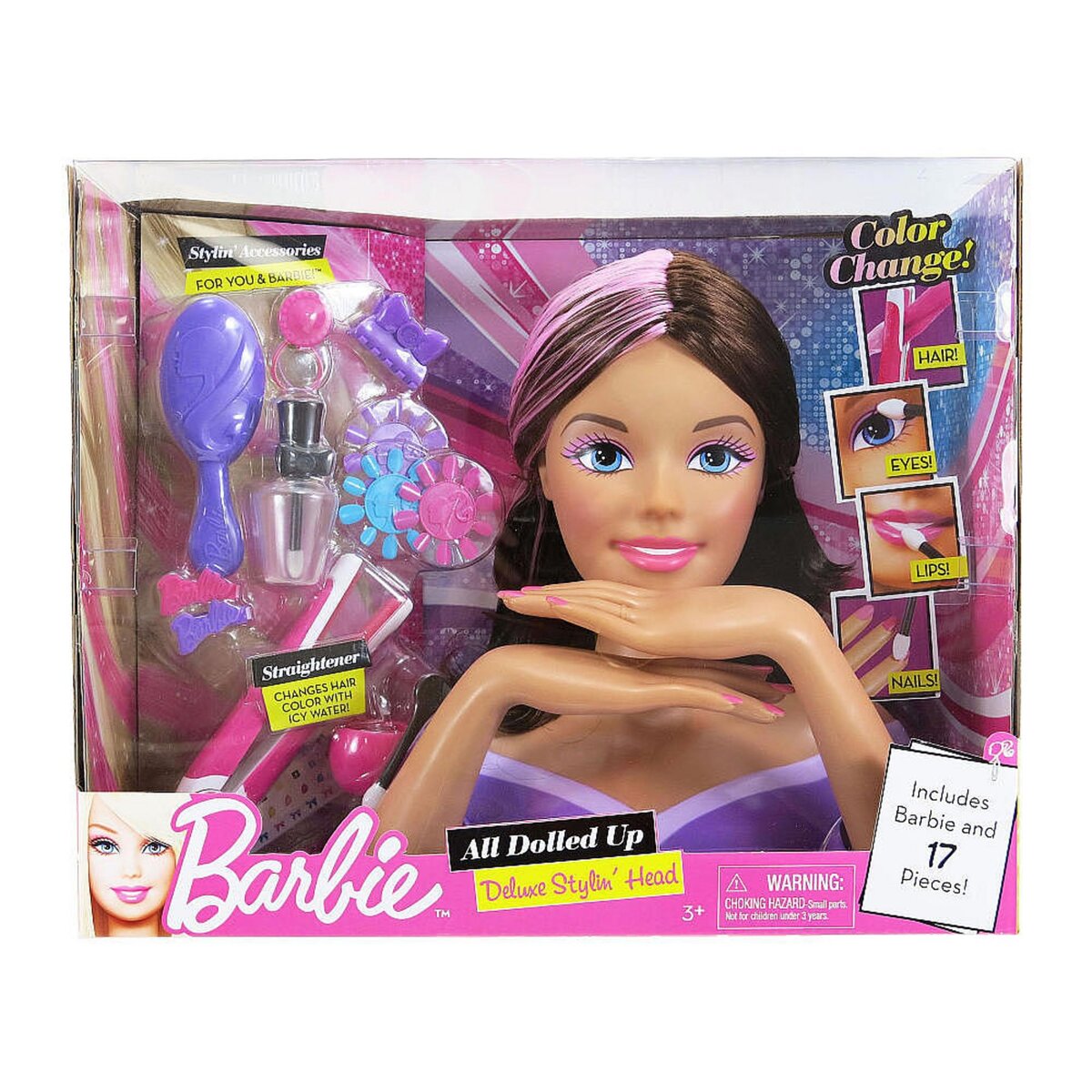 GP TOYS Tête à coiffer brune - Barbie 