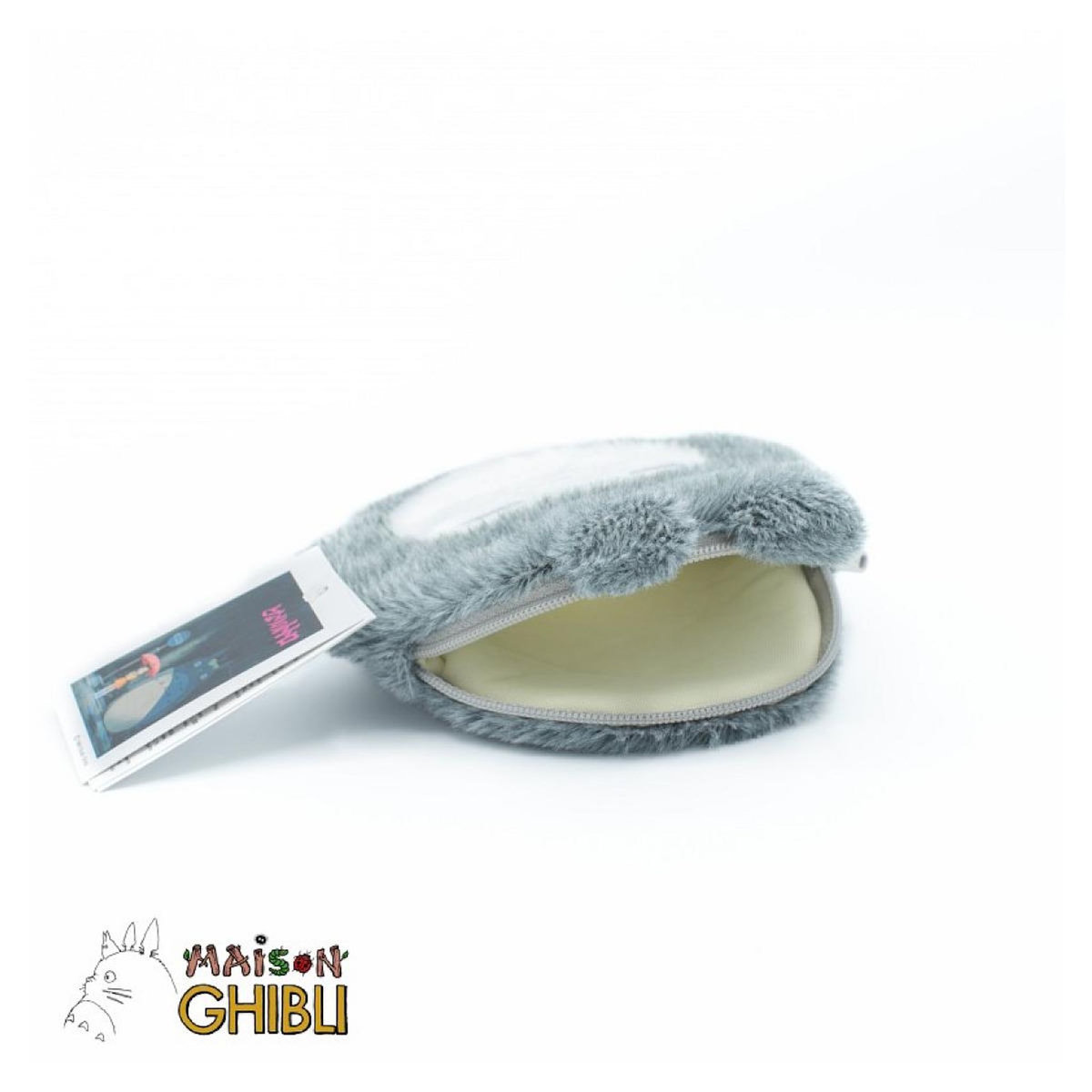 SEMIC Porte-Monnaie Peluche Totoro Gris