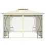 Voir la diapositive 3 : VIDAXL Tonnelle avec moustiquaire 300x400x265 cm Creme