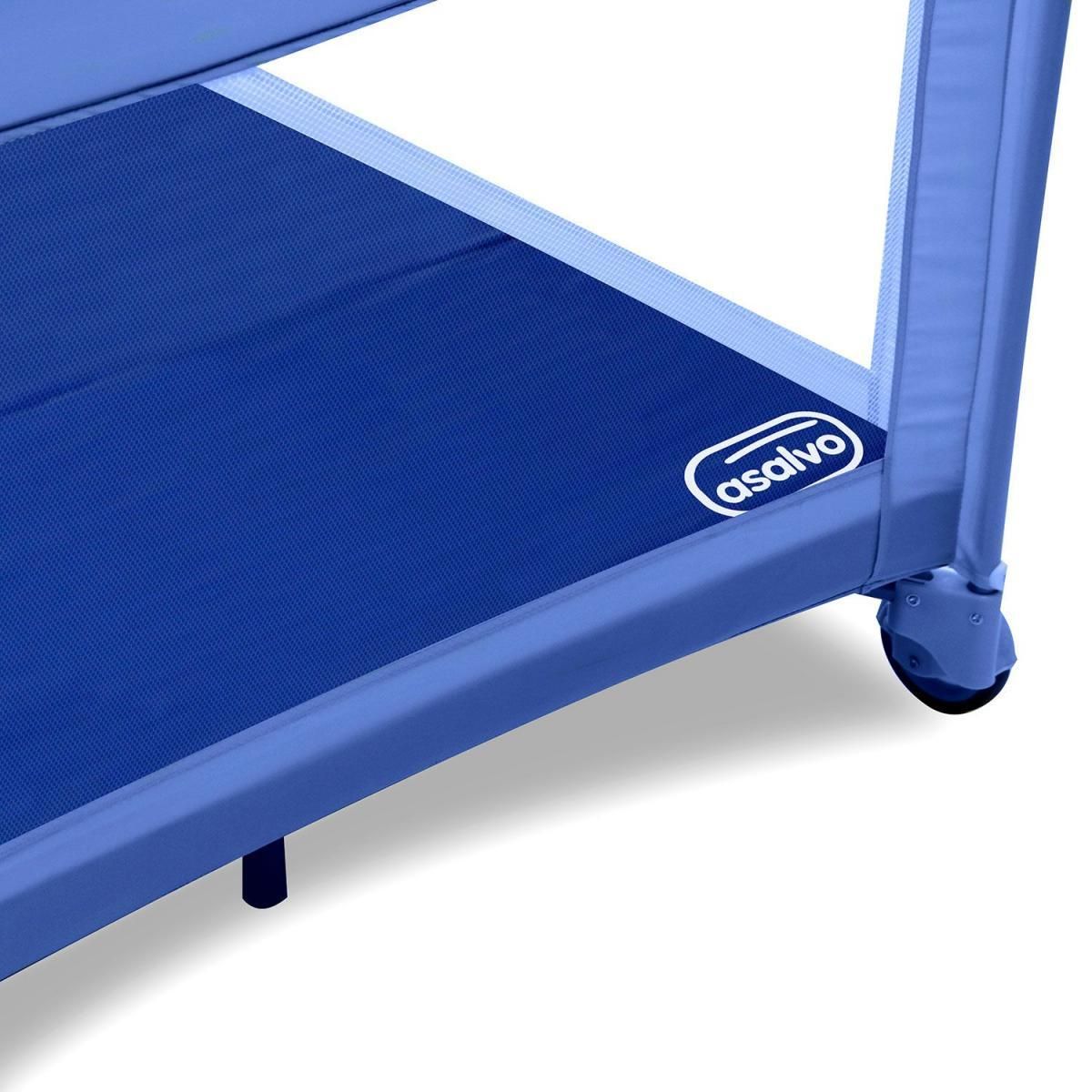 Asalvo Matelas Pliable pour Parc - Confort Bleu Navy avec Sac de Transport