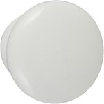 CENTRALE BRICO Bouton de meuble Univers blanc bois H.45 x l.45 x P.36 mm