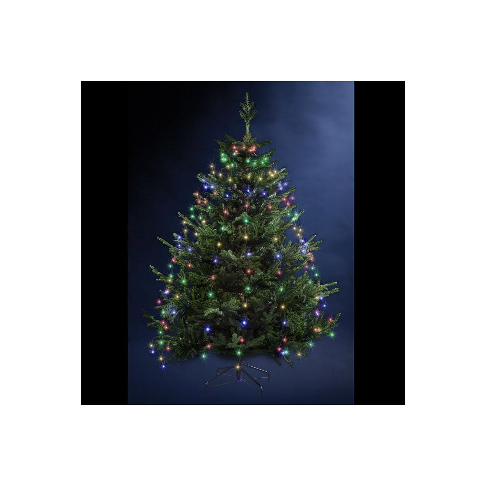 FEERIC LIGHT & CHRISTMAS Guirlande de noël  copp pluie  165cm multicolore