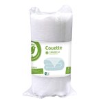 Couette légère en polyester 100g/m² . Coloris disponibles : Blanc