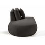 Voir la diapositive 4 : LISA DESIGN Santorini - module d'assise gauche - en tissu texturé