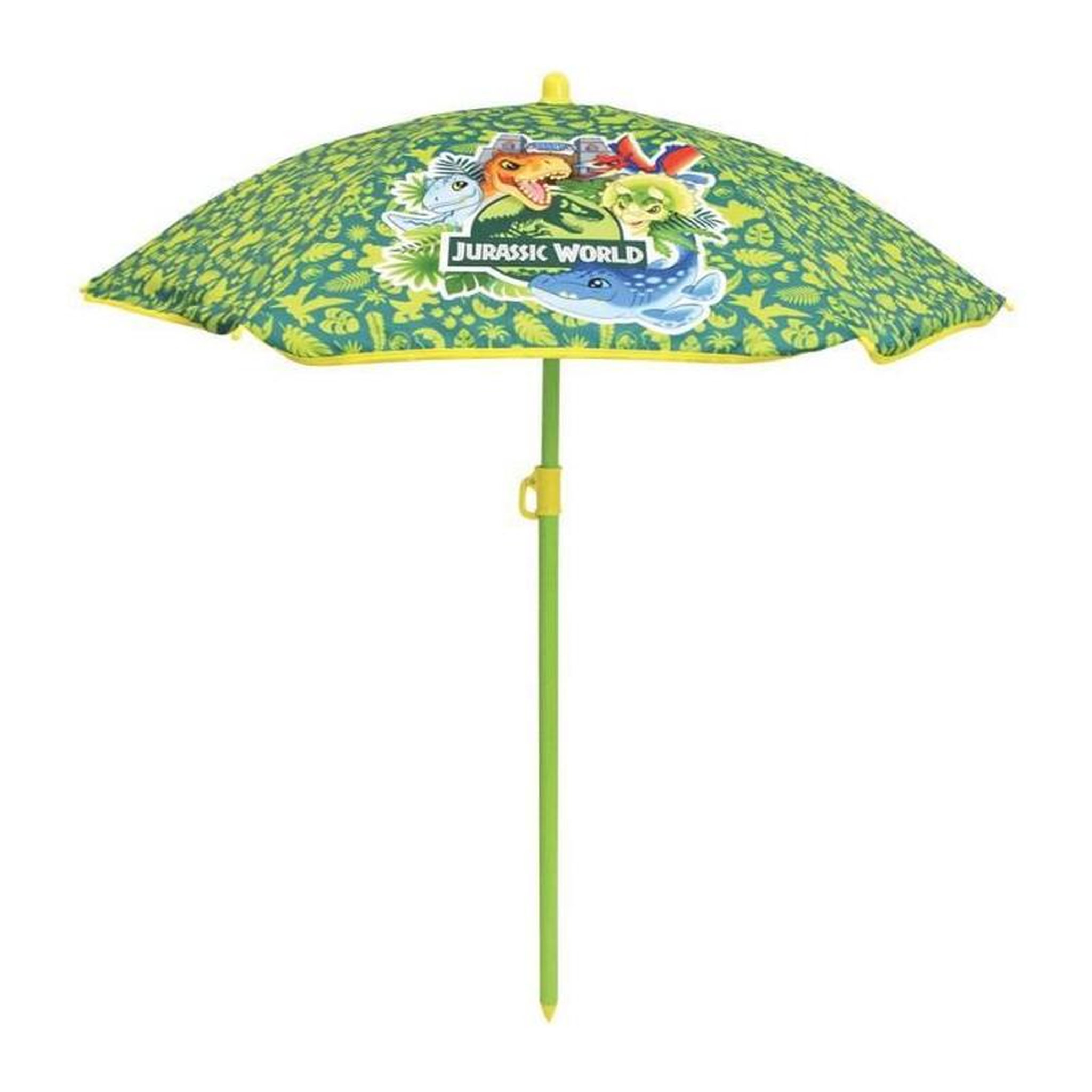 Voir la diapositive 2 : Fun House FUN HOUSE Jurassic Salon de jardin dinosaures - 1 table 46 x o46 cm, 2 chaises 53 x 38,5 x 37,5 cm et 1 parasol 125 x o100 cm