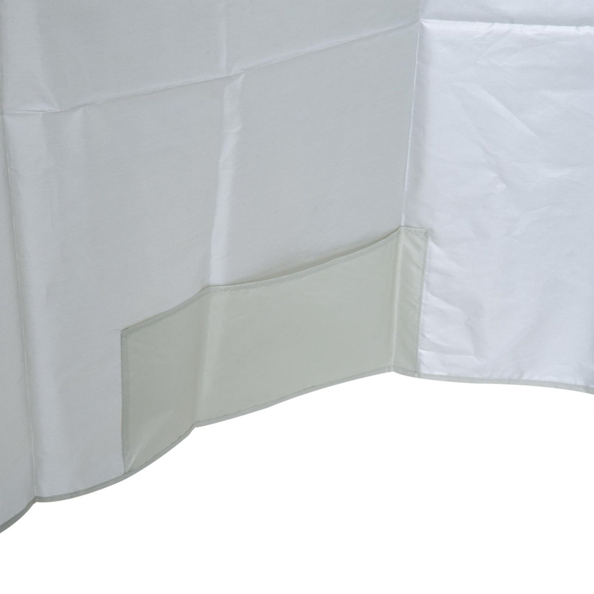 OUTSUNNY Parasol de plage Ø 2,2 x 2,2H cm protection UPF 50 + sac transport, sardines et lestage intégrés crème