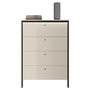 Voir la diapositive 4 : BEST MOBILIER Kimi - commode 4 tiroirs - led inclus
