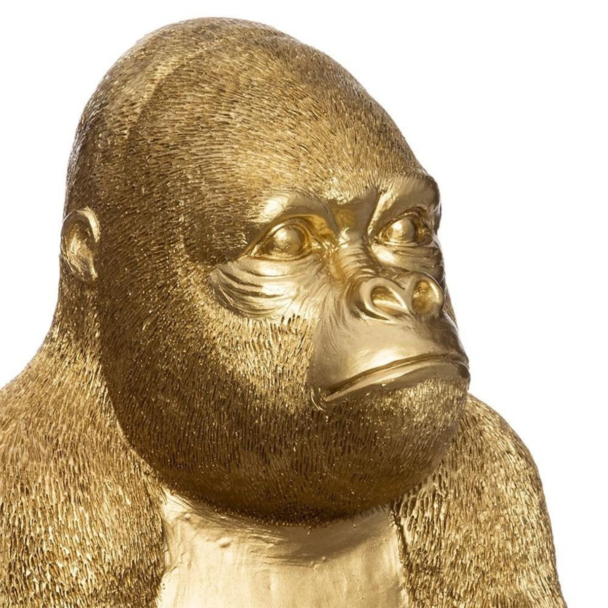 ATMOSPHERA Sculpture gorille or 22 cm