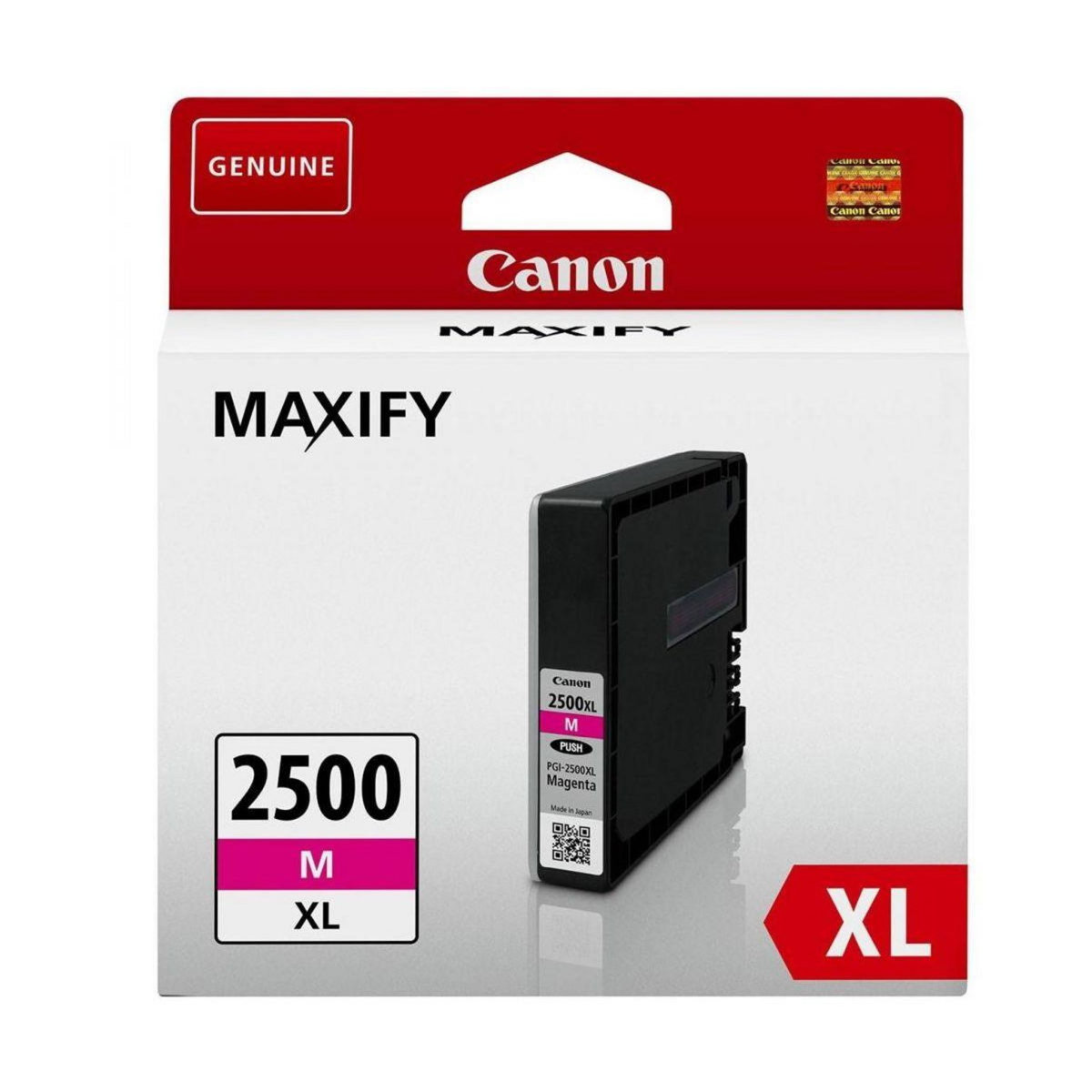 Canon Cartouche d'encre Originale PGI-2500 XL Magenta Haute Capacité - 9252B001