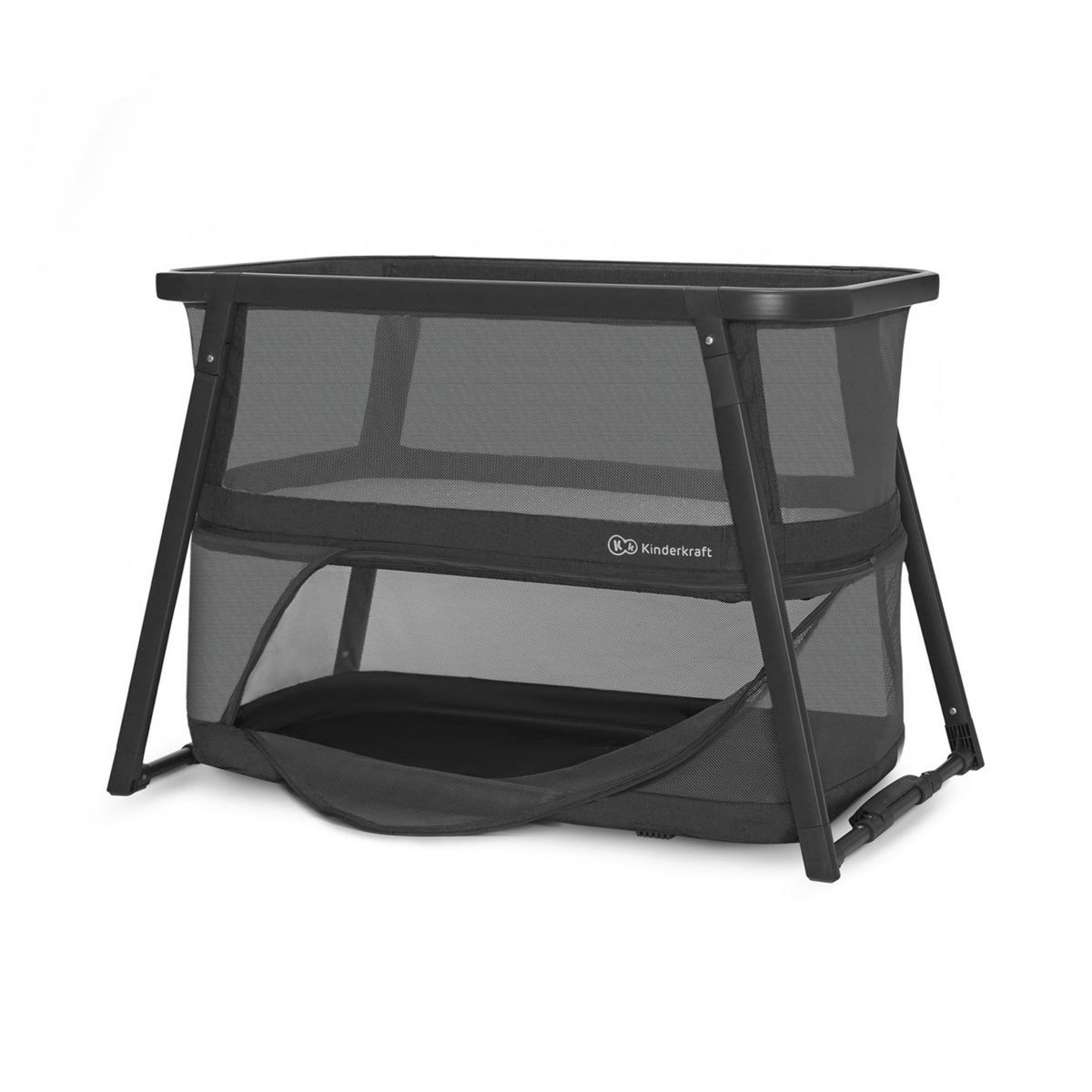 KINDERKRAFT Lit de voyage avec fonction parc pour enfants SOFI PLUS noir