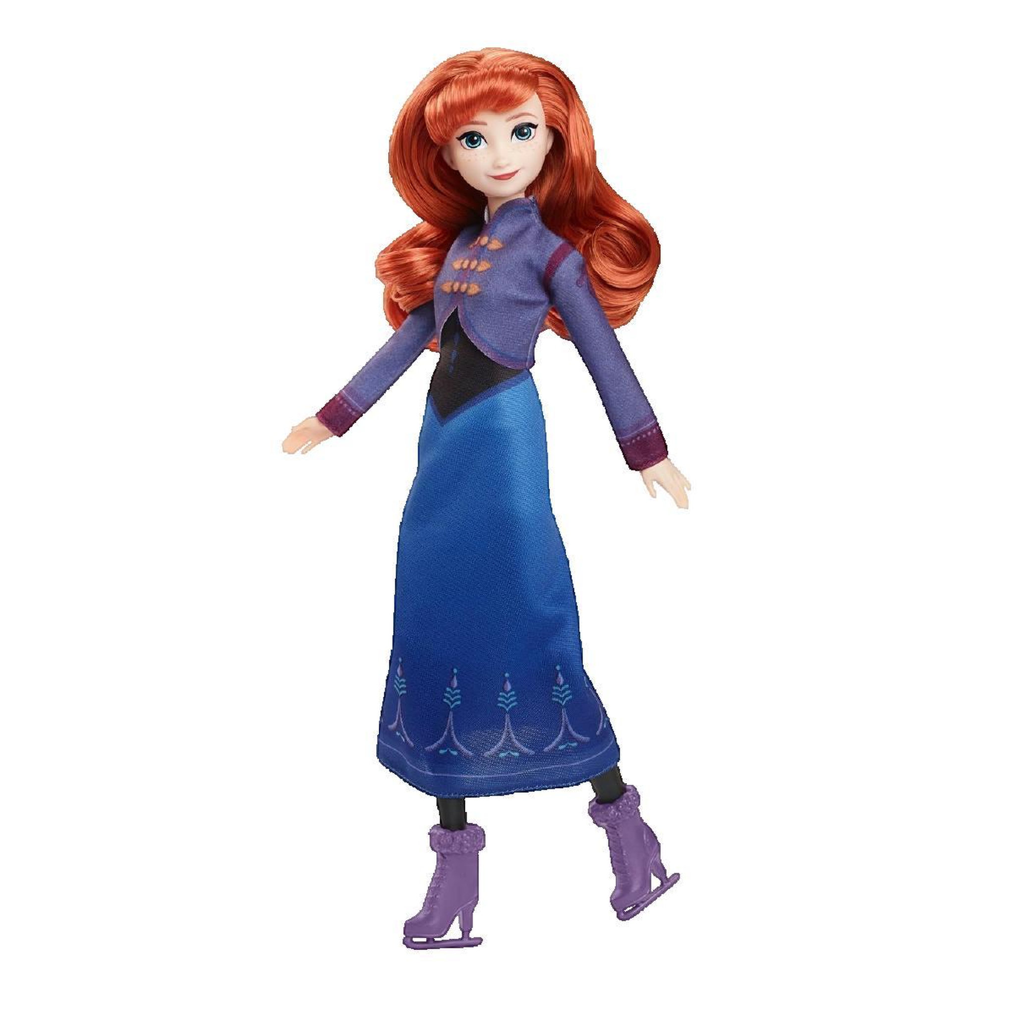 Voir la diapositive 2 : Disney La Reine des Neiges Poupée La Reine des Neiges Frozen Anna Patineuse