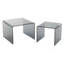 Voir la diapositive 2 : Paris Prix Lot de 2 Tables Gigognes  Magda  65cm Noir