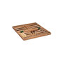 Voir la diapositive 2 : ATMOSPHERA Jeu Backgamon Déco  Bois d'Acacia  41cm Marron