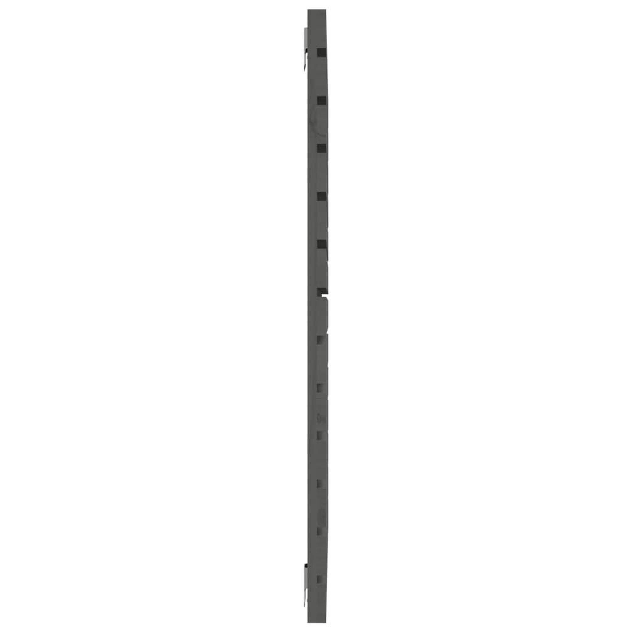 Voir la diapositive 5 : VIDAXL Tete de lit murale Gris 81x3x91,5 cm Bois massif de pin
