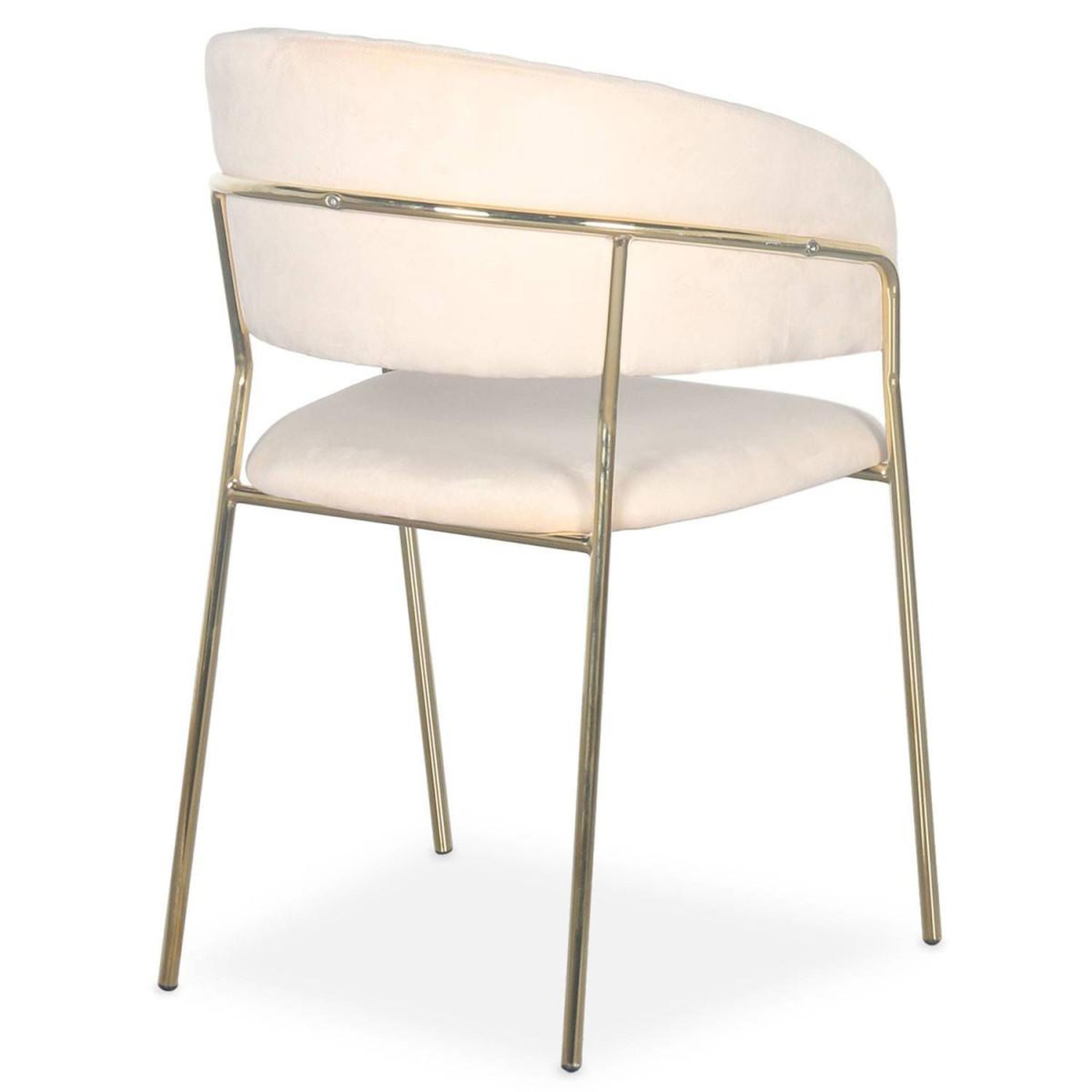 Voir la diapositive 4 : Paris Prix Lot de 8 chaises en velours  batora  79cm beige