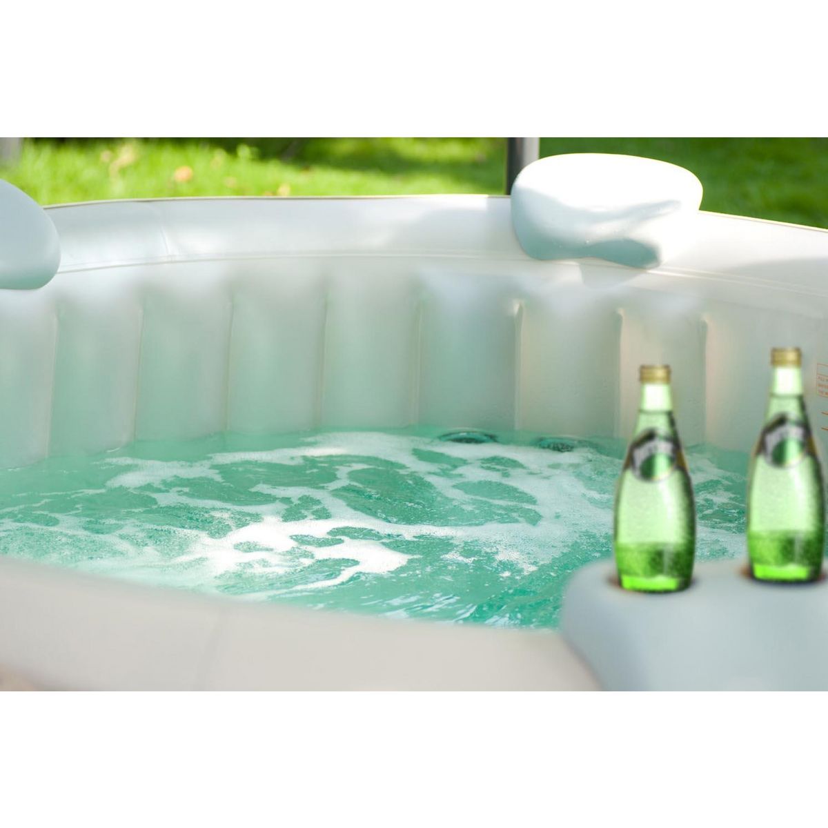 CONCEPT USINE Lot de 2 appuis-tête & 1 porte gobelet pour spa SPA