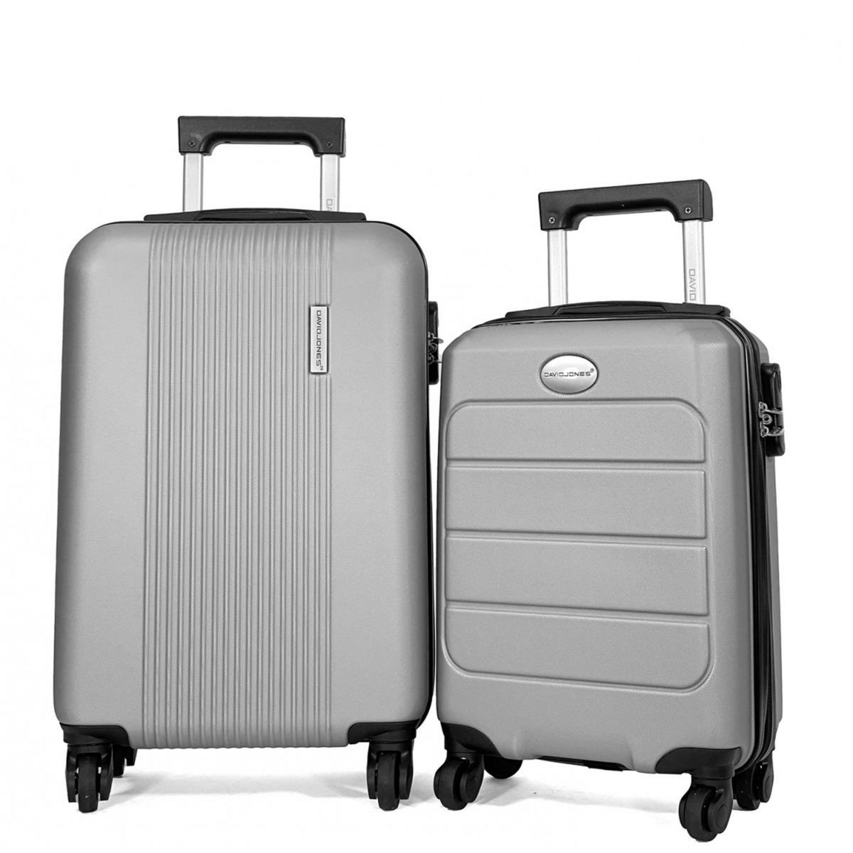 David Jones Lot 2 valises cabines rigides dont une 55cm et une underseat XS 45cm