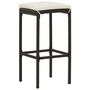 Voir la diapositive 4 : VIDAXL Ensemble de bar de jardin 7 pcs coussins Resine tressee Marron