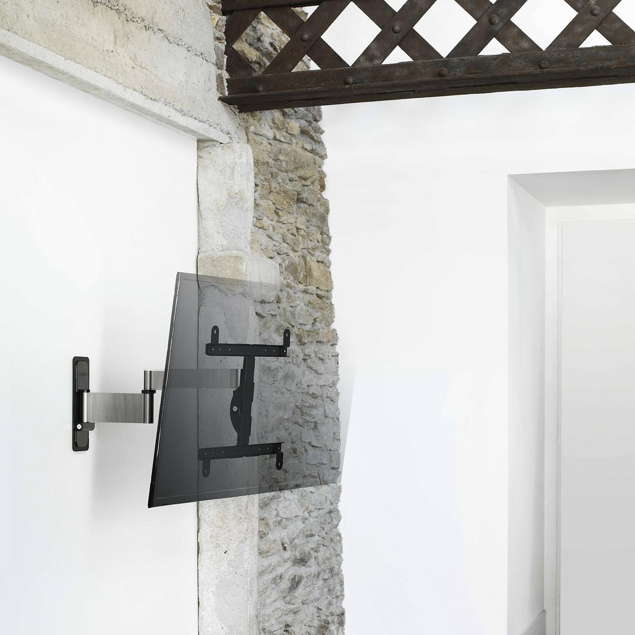 Voir la diapositive 3 : Erard Support mural inclinable/orientable pour écran de 40 à 75 - 048360