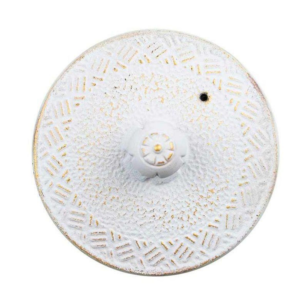 Aromandise Théière en fonte Tamayuki blanche - 800 ml