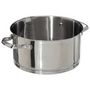 Voir la diapositive 2 : FIVE Faitout en Inox  Résilience  28cm Argent