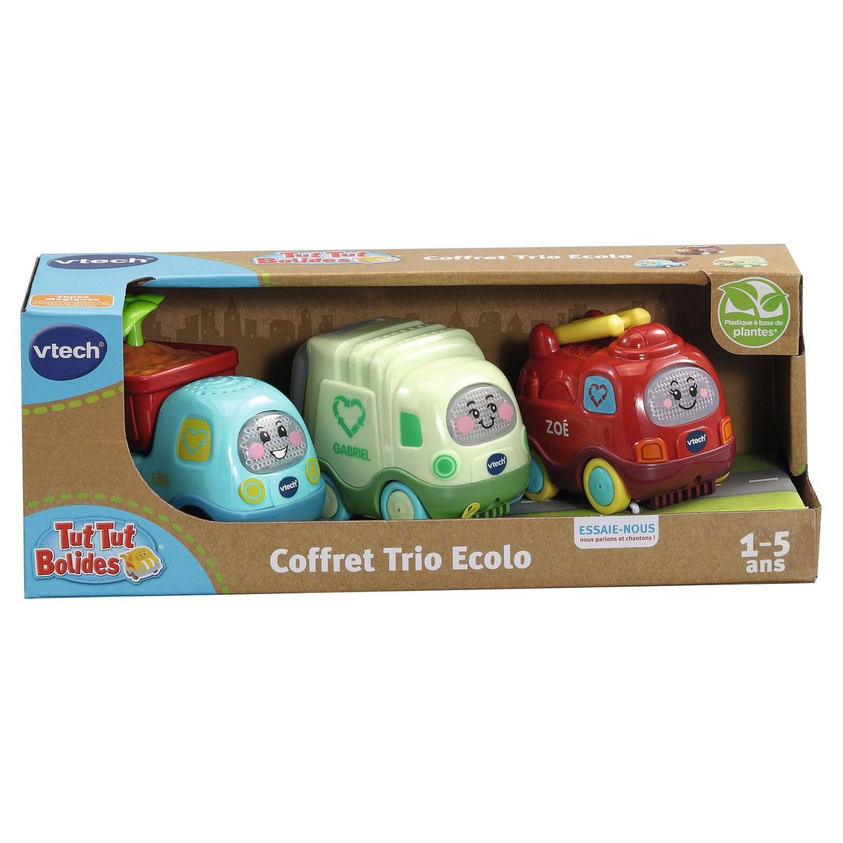 VTECH Coffret trio écolo - Tut Tut Bolides 