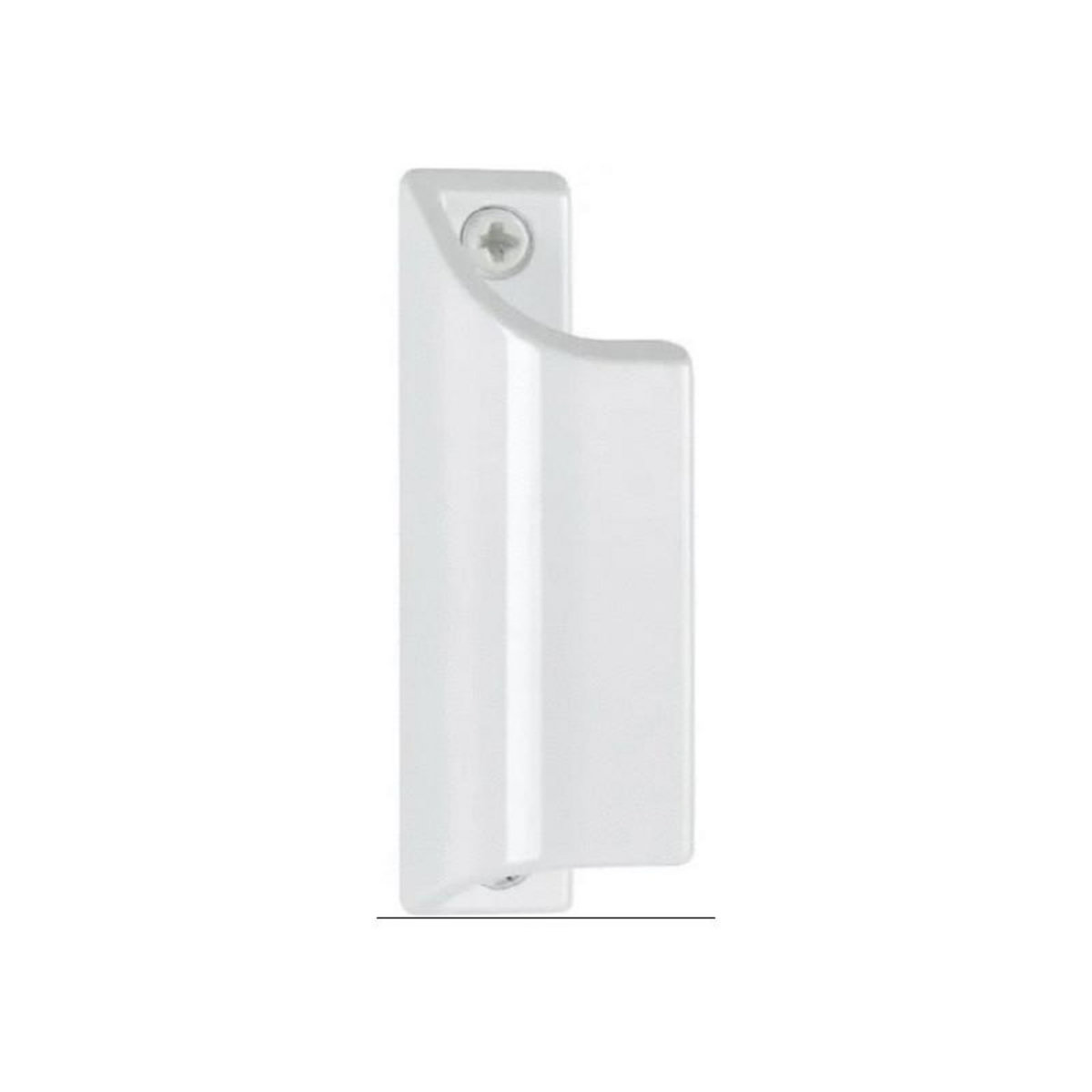 HOPPE Poignée de tirage 430 blanc RAL9010 longueur 90mm HOPPE 517084