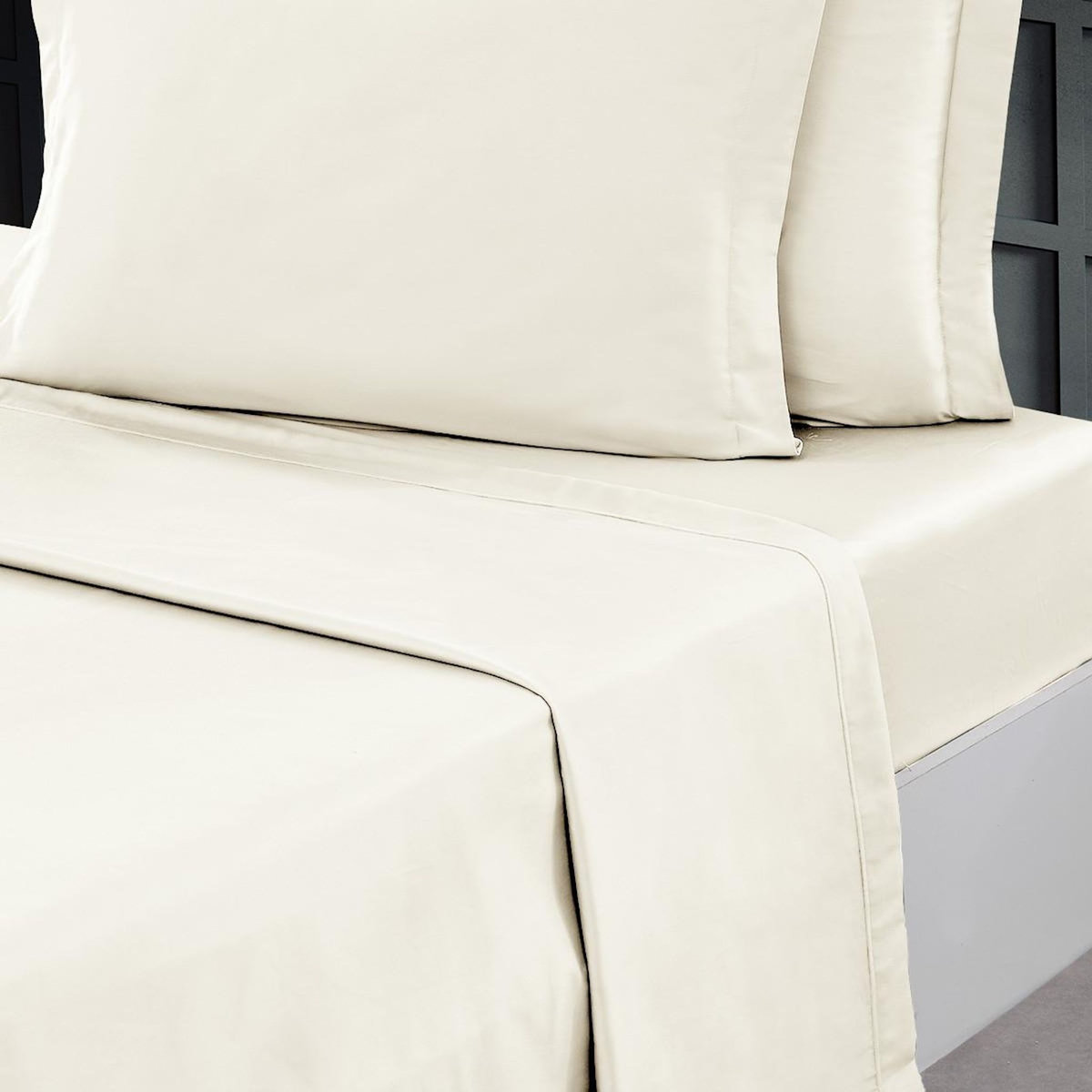 Sensei Maison Drap plat en percale de coton SOFT PERCALE