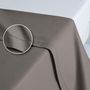 Voir la diapositive 2 : ACTUEL Drap plat uni en percale de coton 70 fils - collection permanente