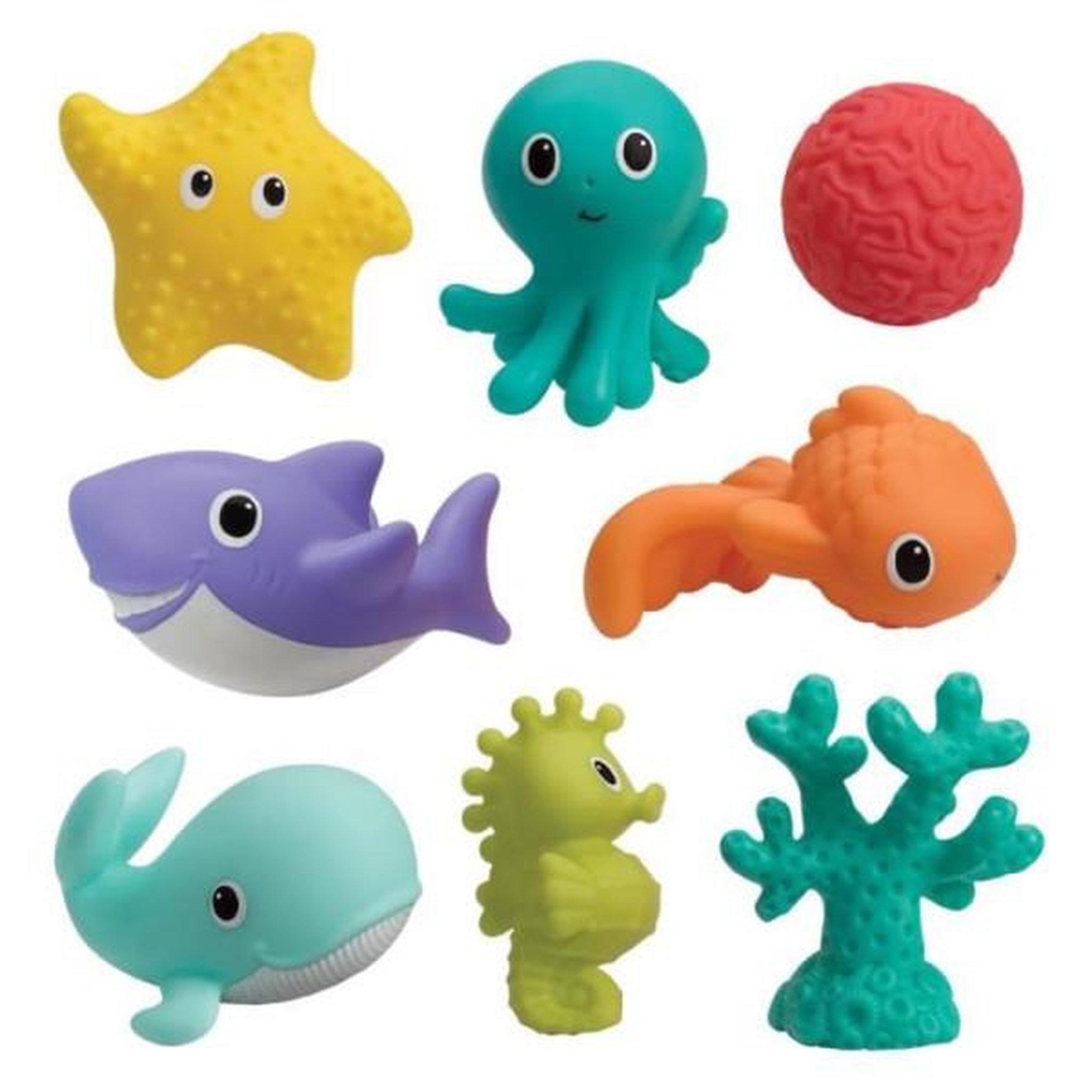 INFANTINO Set Arroseurs 8 pcs - INFANTINO - Découvrez la richesse de l'océan - Enfant