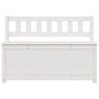 Voir la diapositive 5 : VIDAXL Banc Blanc 110x41x76,5 cm Bois de pin massif