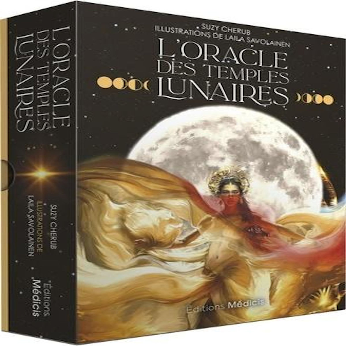 L'ORACLE DES TEMPLES LUNAIRES. AVEC 44 CARTES ET UN LIVRE, Cherub Suzy