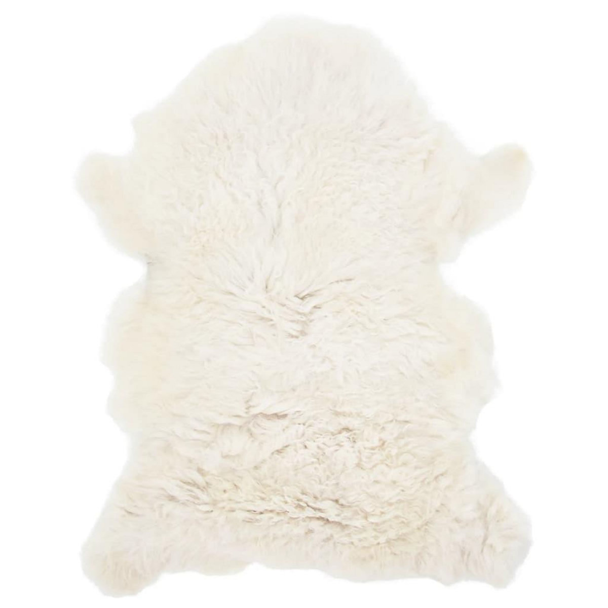 VIDAXL Peau de mouton Creme 70x100 cm